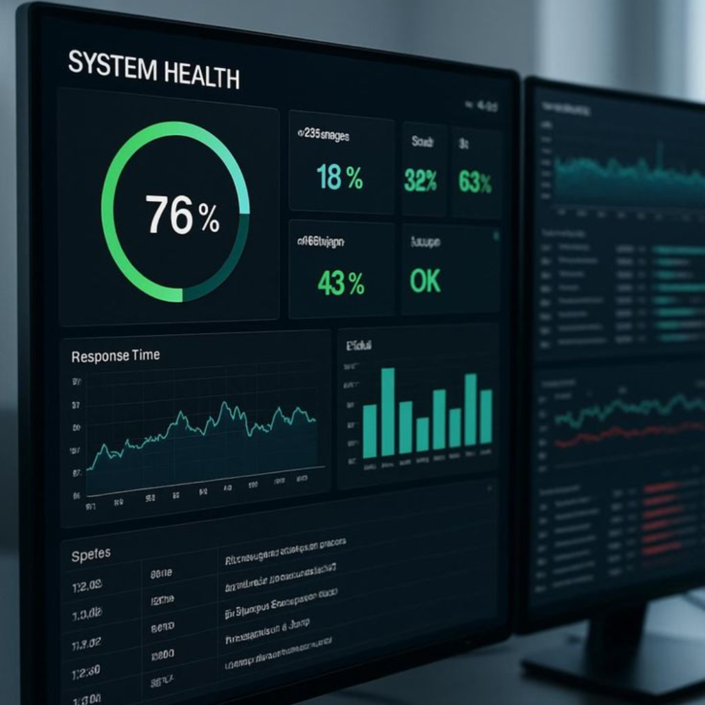 dark mode dashboard ui ✨ modern & sleek design