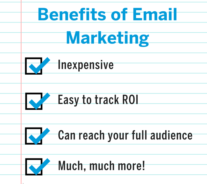 Email marketing benefits showing why it works better 
than social media — beginner