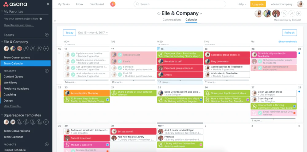 Zoho Projects vs Asana: Which Wins for Small Business? Asana project management dashboard showing tasks and
team workflow — Zoho Projects vs Asana for small business