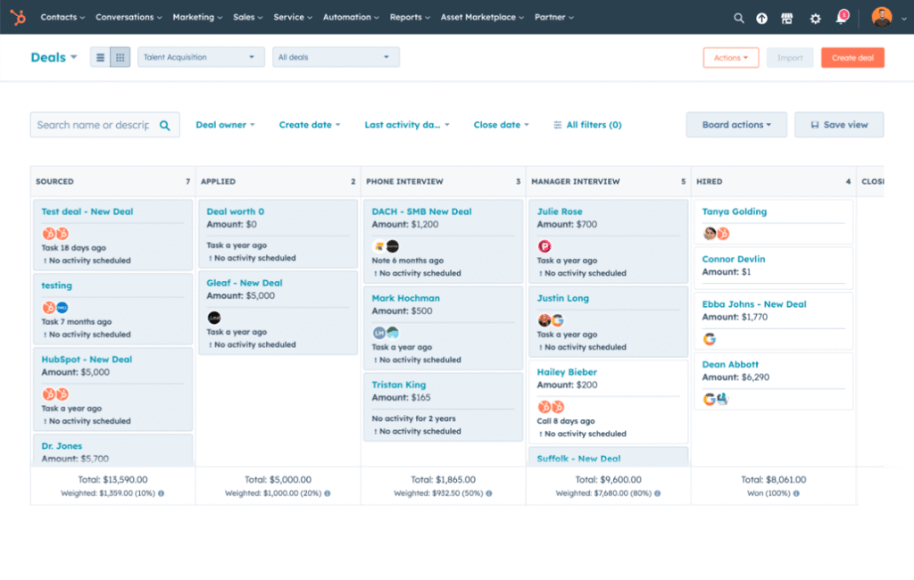 What is CRM Software? A Simple Guide (2026) HubSpot free CRM dashboard showing contact management
and deal pipeline — free vs paid CRM software comparison 2026