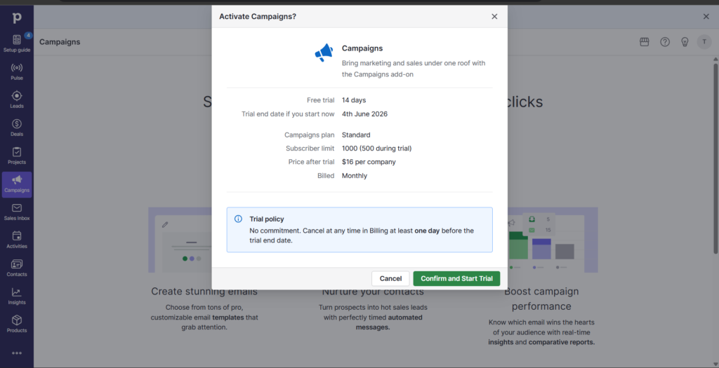activate campaigns