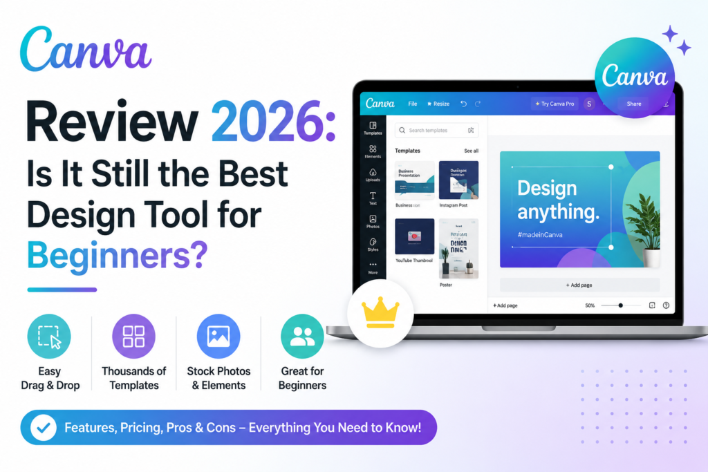 Canva Review 2026: Is It Still the Best Design Tool for Beginners? canva review 2026 design for beginners
