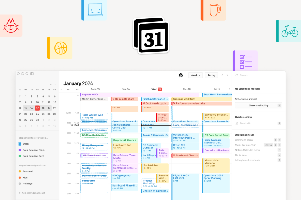 Notion Calendar app screenshot 2026