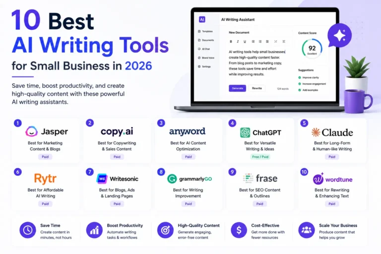 10 Best AI Writing Tools for Small Business in 2026