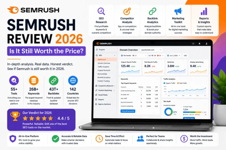Semrush Review 2026: Is It Still Worth the Price?